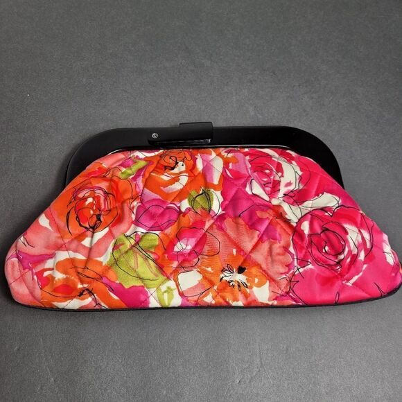 VERA BRADLEY Rose Millie Pink Clutch - Picture 2 of 4